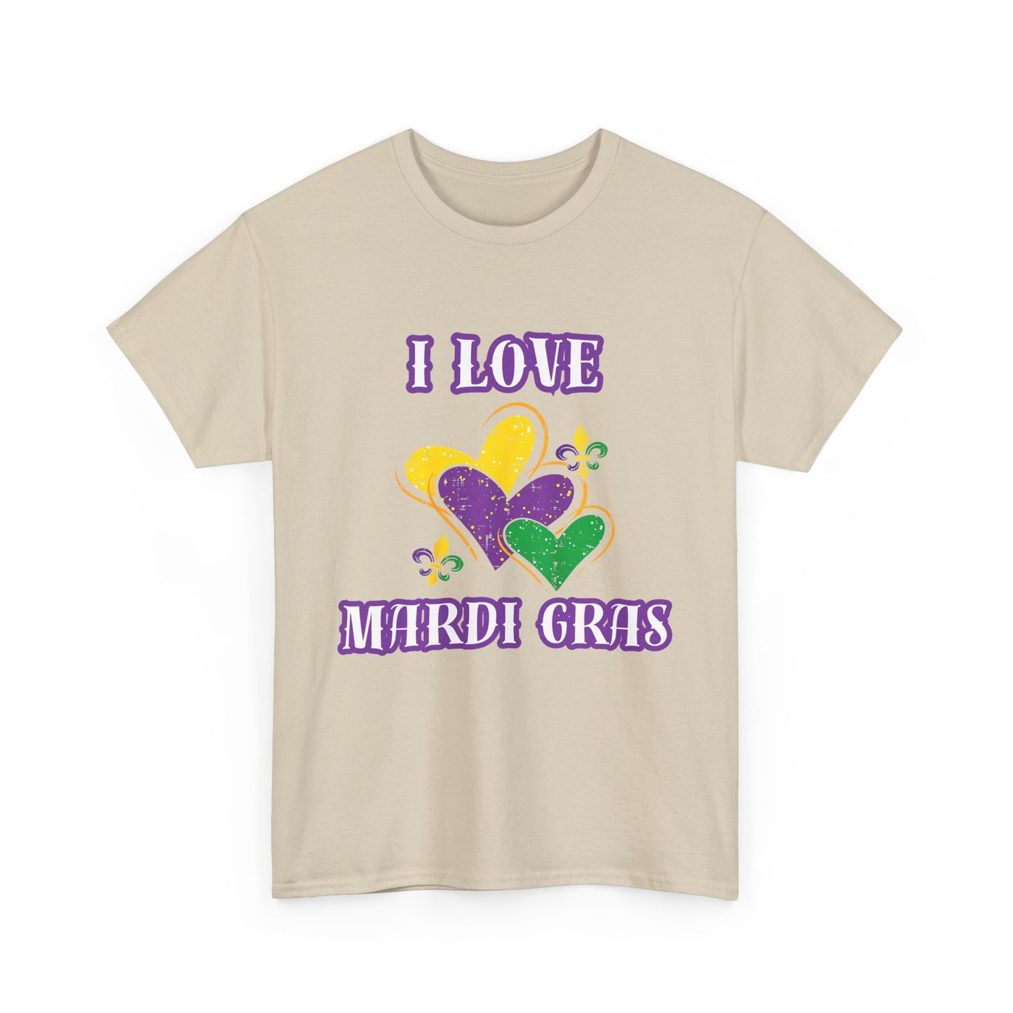 I Love Mardi Gras Tee