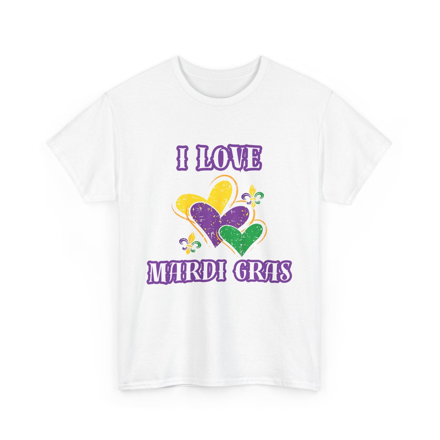I Love Mardi Gras Tee