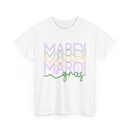 Mardi Gras Stacked Tee