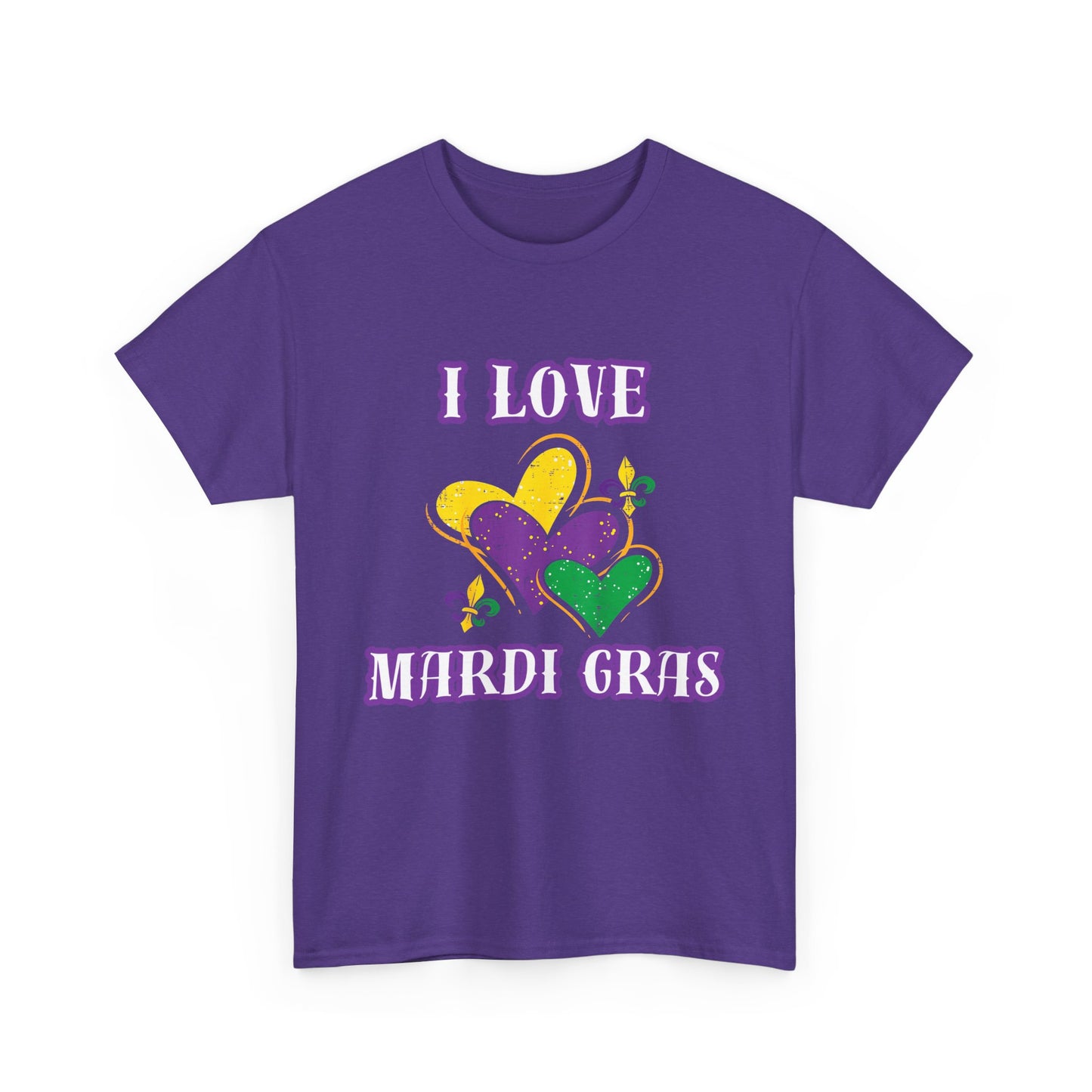 I Love Mardi Gras Tee