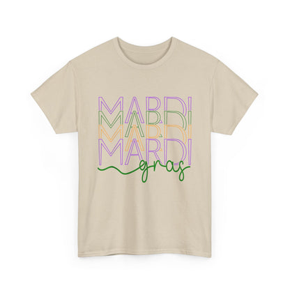 Mardi Gras Stacked Tee